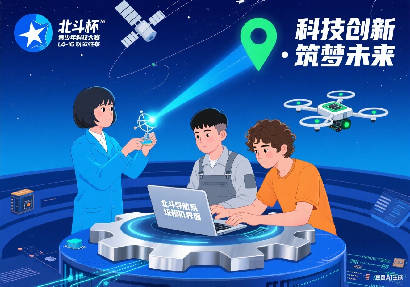 “北斗杯”全国青少年科创大赛于江西软件大学井冈山校区开启